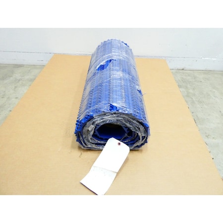 Intralox OPEN HINGE FLAT TOP ACETAL BLUE 10FT 2IN 28.5IN CONVEYOR BELT SERIES 800 100298